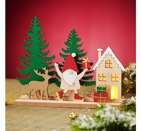 VBS Houten bouwpakket "Kerst kabouter"