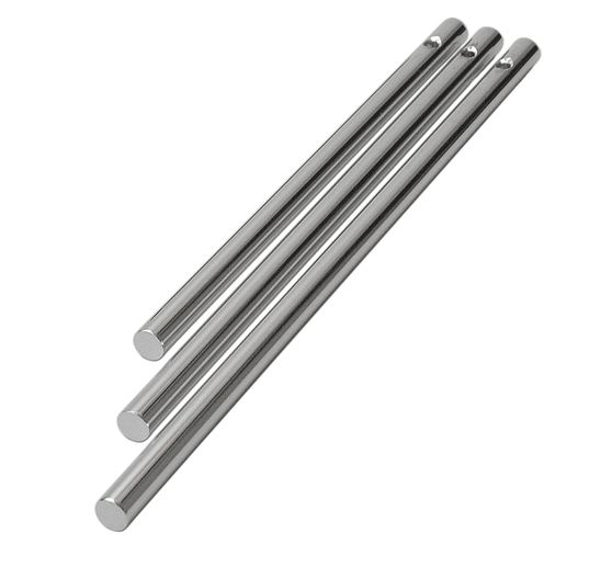 Tone Bars-Set, set of 3, Silver, solid