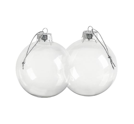 VBS Glass balls, 2 pieces