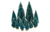 VBS Miniature fir tree, set of 16, snowed