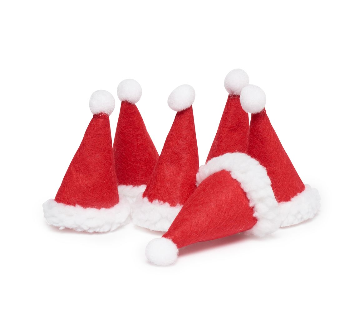 VBS Kerstmutsen, 6 stuks