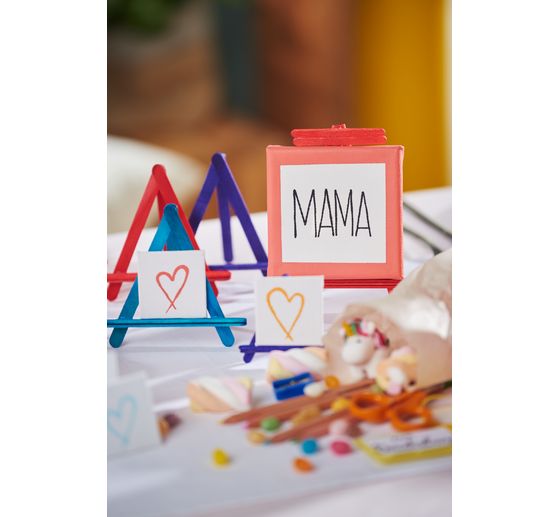 Creative set Coloured paper & photo cardboard, set of 50