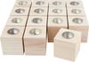 VBS Tealight holder "Cube", 15 pieces