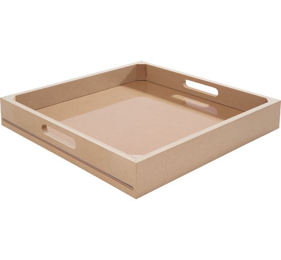 VBS Dienblad met uittrekbaar plexiglas