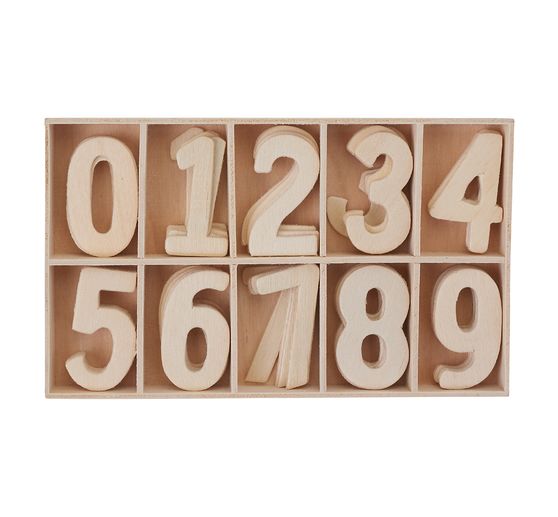 VBS Number assortment, 50 pieces