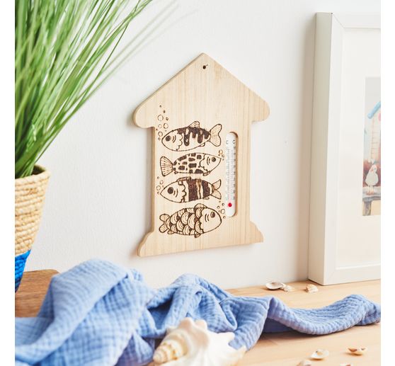 VBS Wandthermometer "Huis"