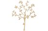 Wooden wall decoration tree