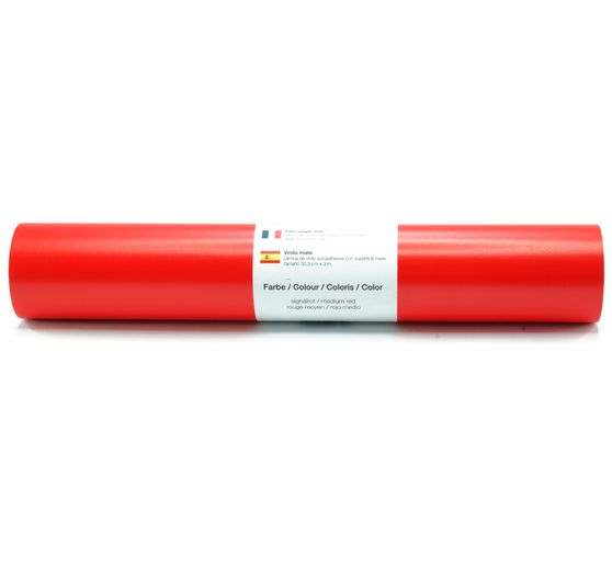 Self-adhesive vinyl film