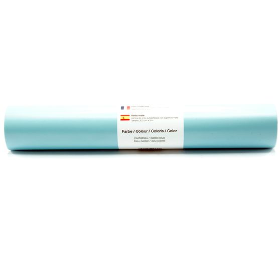 Self-adhesive vinyl film