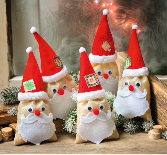 VBS Kerstmutsen, 6 stuks