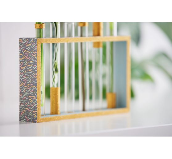 VBS Vase test tube holder "Cube"