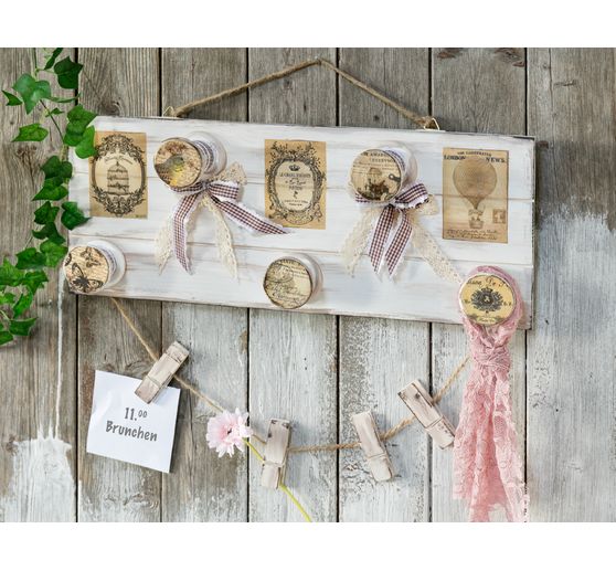 VBS Decoratief houten paneel met ophanging
