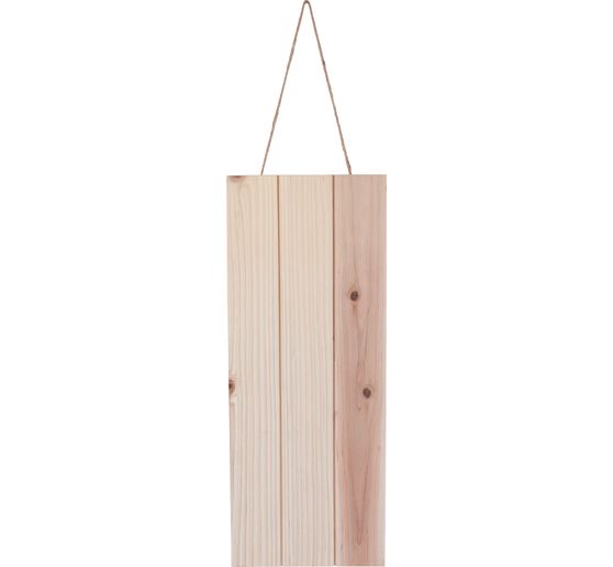VBS Decorative wooden panel with suspension