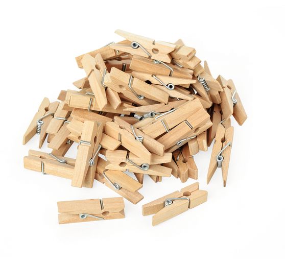 VBS Mini wooden clips