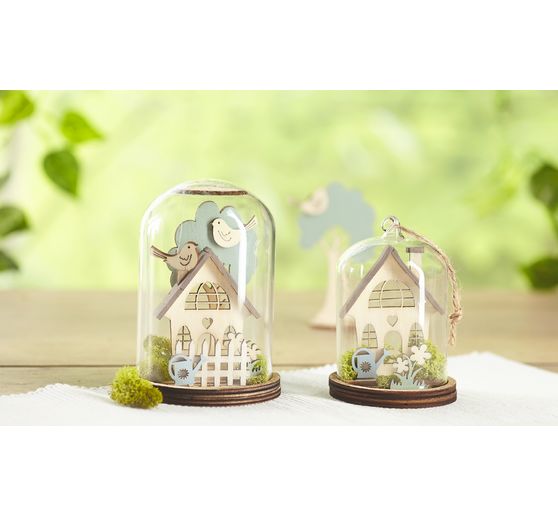 Houten bouwpakket "Tuinhuisjes"