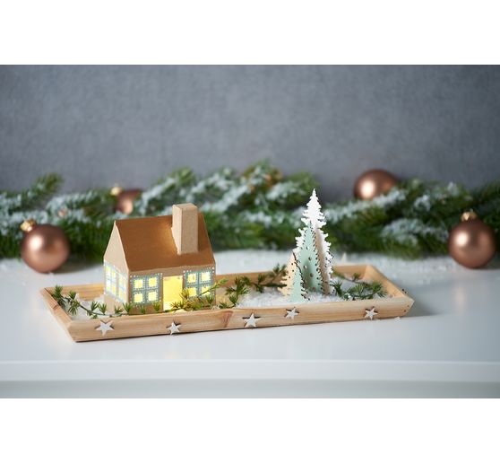 Hout-Houten bouwpakket "Fir trio", multiplex
