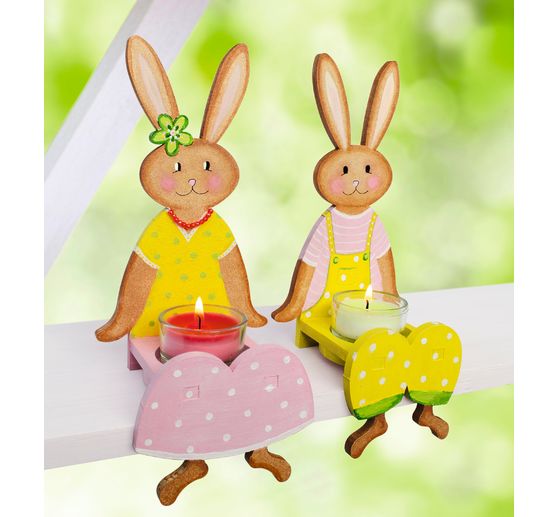 Randkruk "Rabbit Daisy", MDF-hout