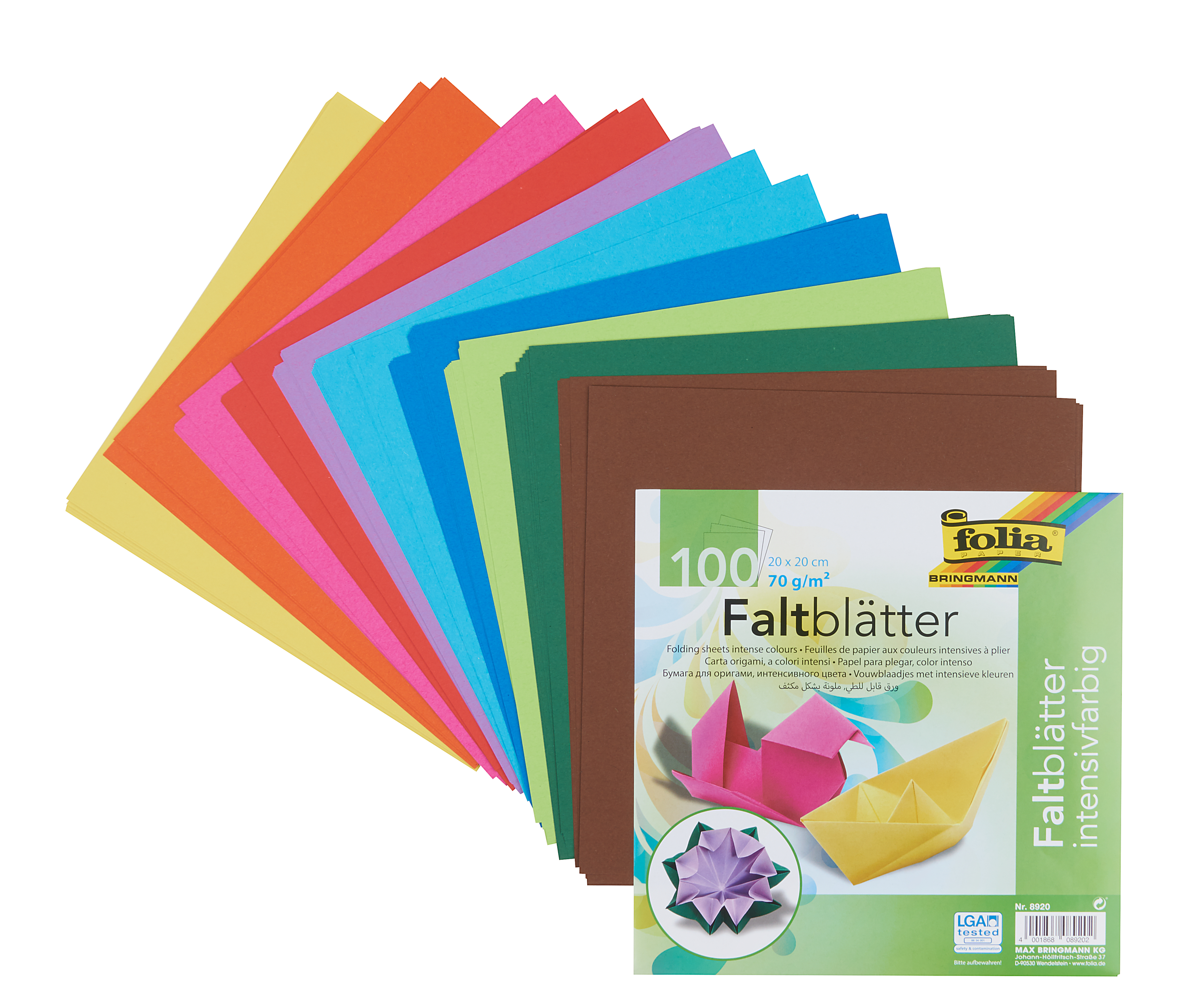 Vouwpapier, 20 x 20 cm | Knutselwinkel VBS Hobby