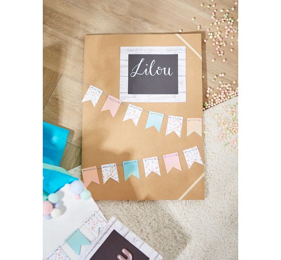 VBS Folder for papers, kraft cardboard