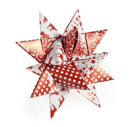 Papieren strips "Scandinavian X-Mas"