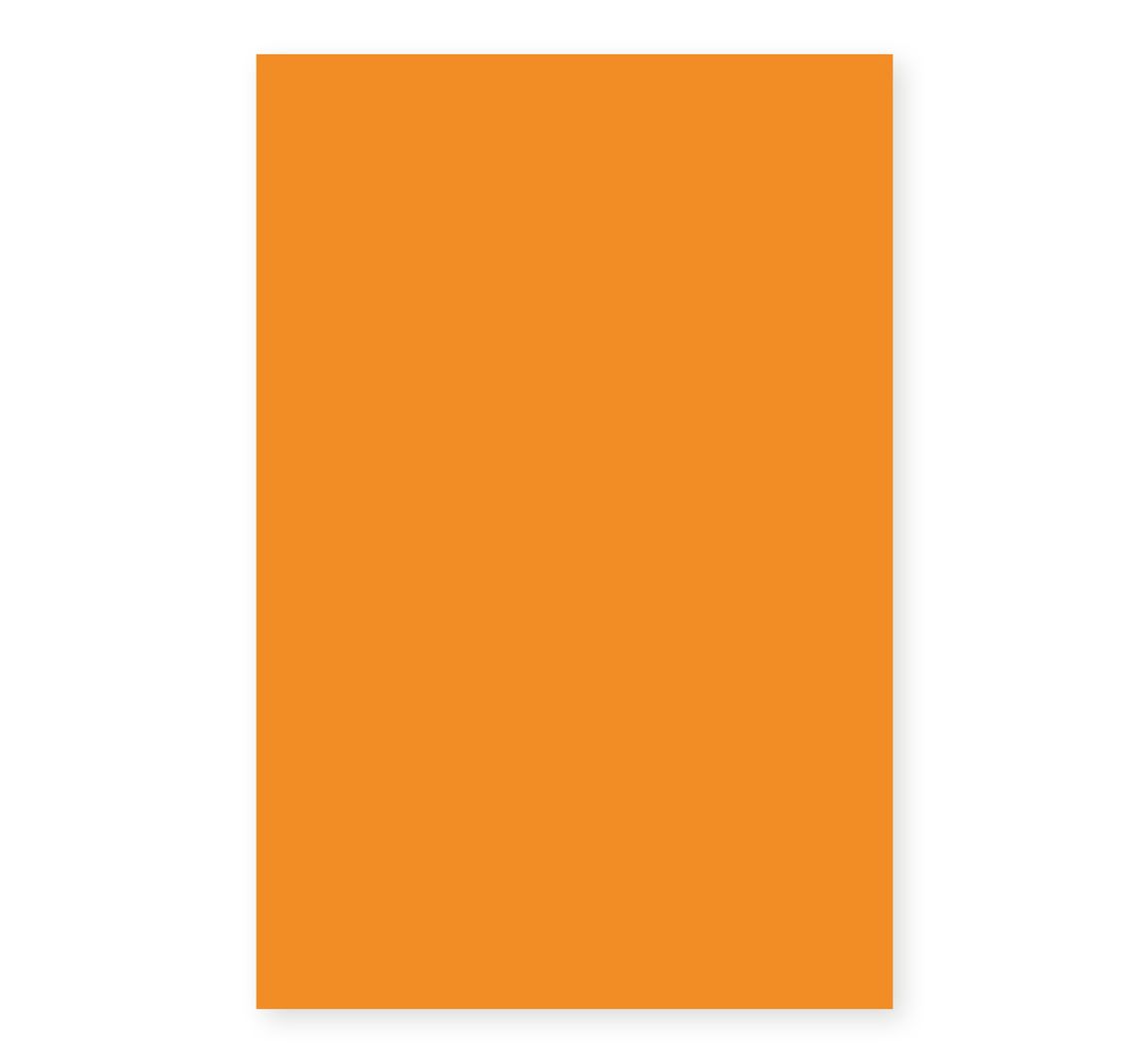Knutselkarton - Oranje