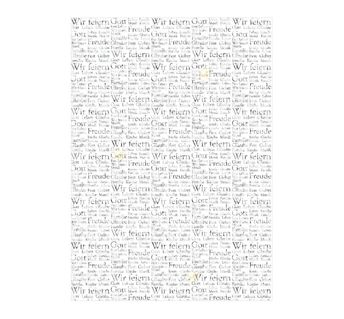 Transparant papier "Silver Style Words"