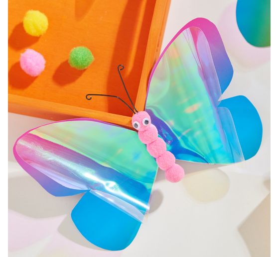 Papier mix iriserend "Crispy Rainbow"