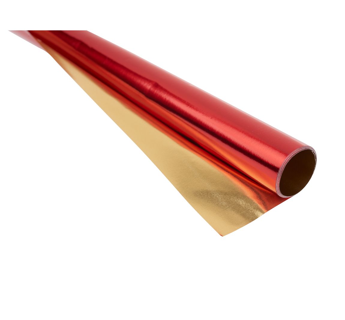 Alu-Knutselfolie - Goud/Rood
