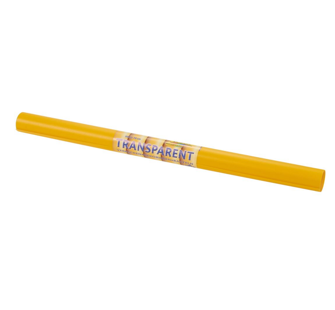 transparant papier extra sterk - Geel