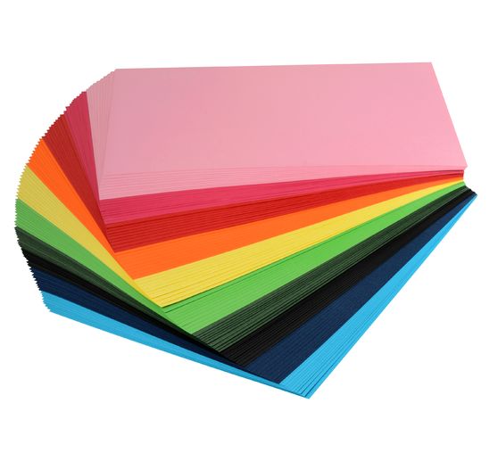 VBS Paper block "Assorted colors", 100 sheets