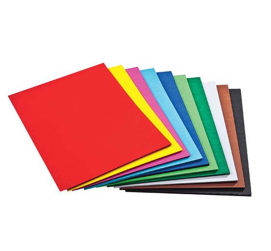 Craft cardboard "Assorted colors", 250 sheets, DIN A3
