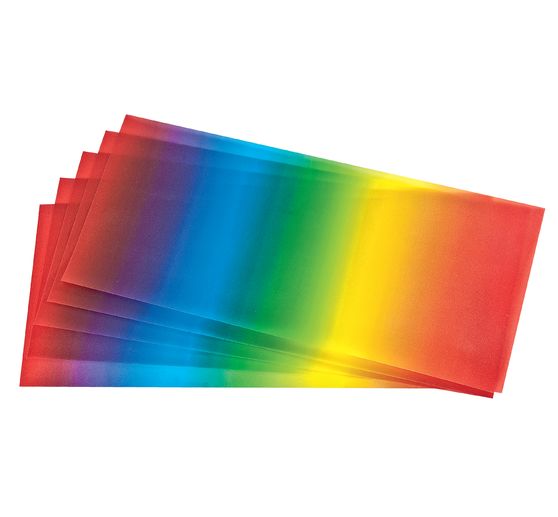 Transparant papier "Regenboog"