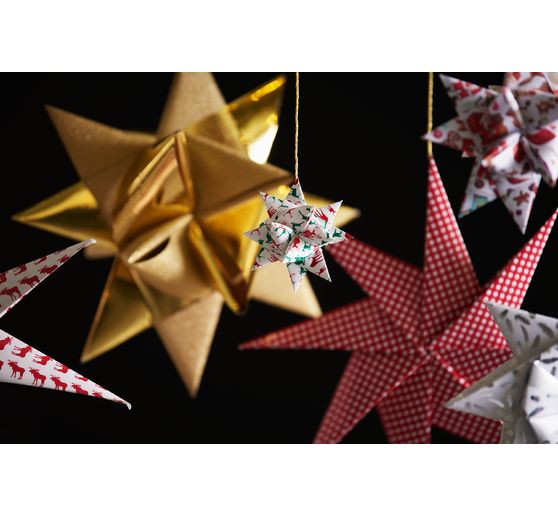 Papieren strips "Glitter, goud", 25mm