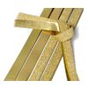 Papieren strips "Glitter, goud", 15mm Goud
