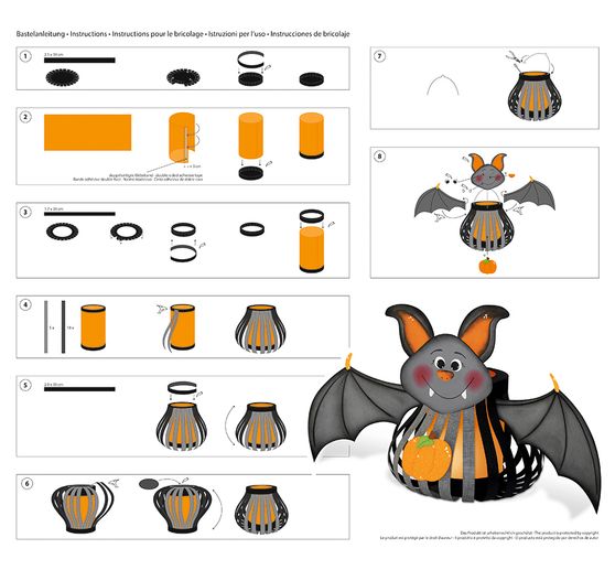 Lanterns- "Bat" craft kit