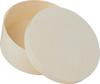 VBS Wooden chip box "Round", Ø 12 cm
