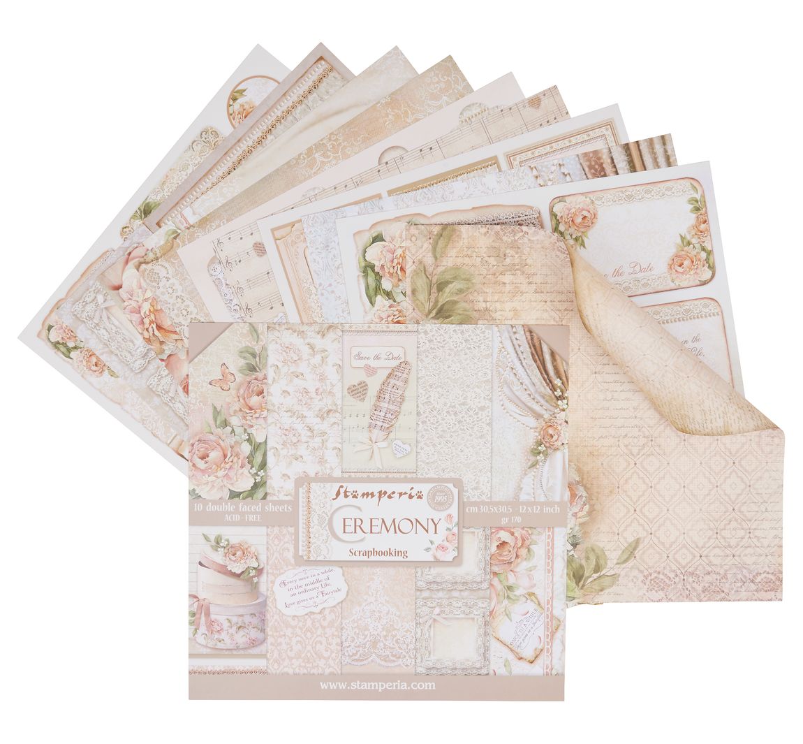 Scrapbook blok "Ceremonie"