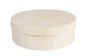 VBS Wooden chip box "Round", Ø 15 cm