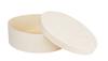 VBS Wooden chip box "Round", Ø 15 cm