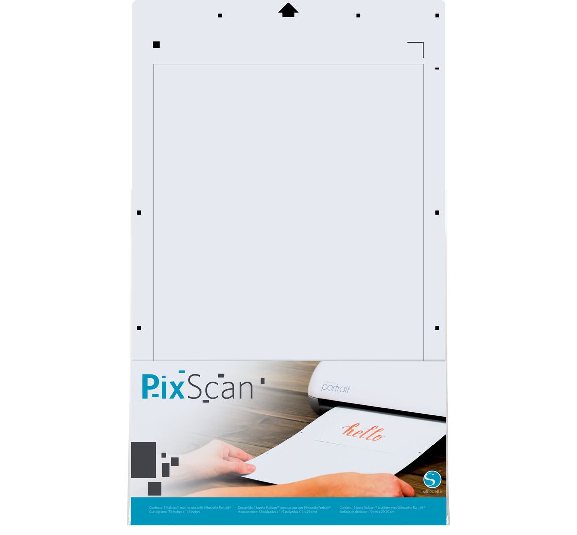 PixScan snijmat 8" voor Silhouet Portret