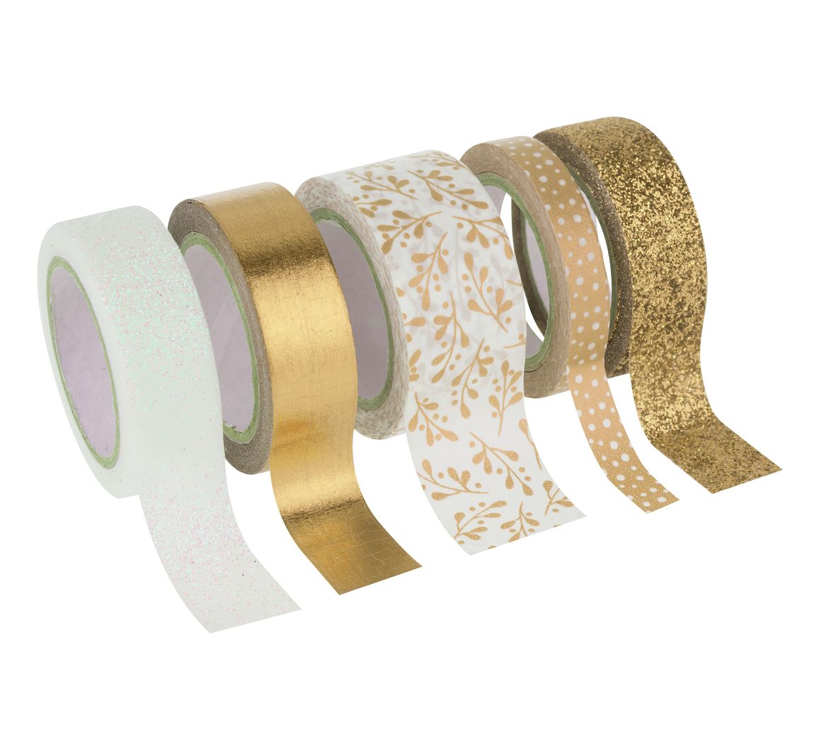 Decoratietapes "Effectmix", Glamour - Goud