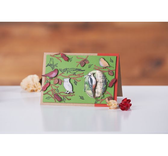 Punching template "Forest animals"