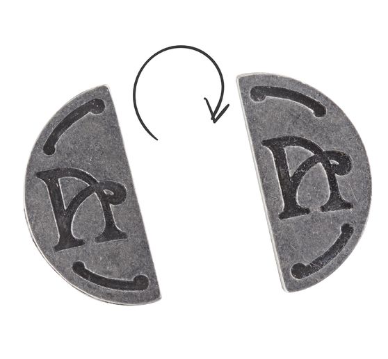 Seal - Stamp plate, double-sided