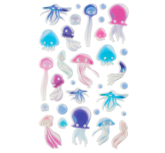 Epoxy sticker "Jellyfish"