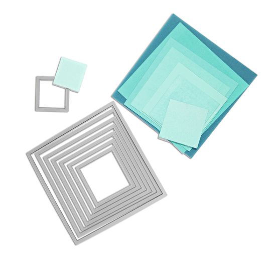 Sizzix Framelits "Vierkante" ponssjabloon