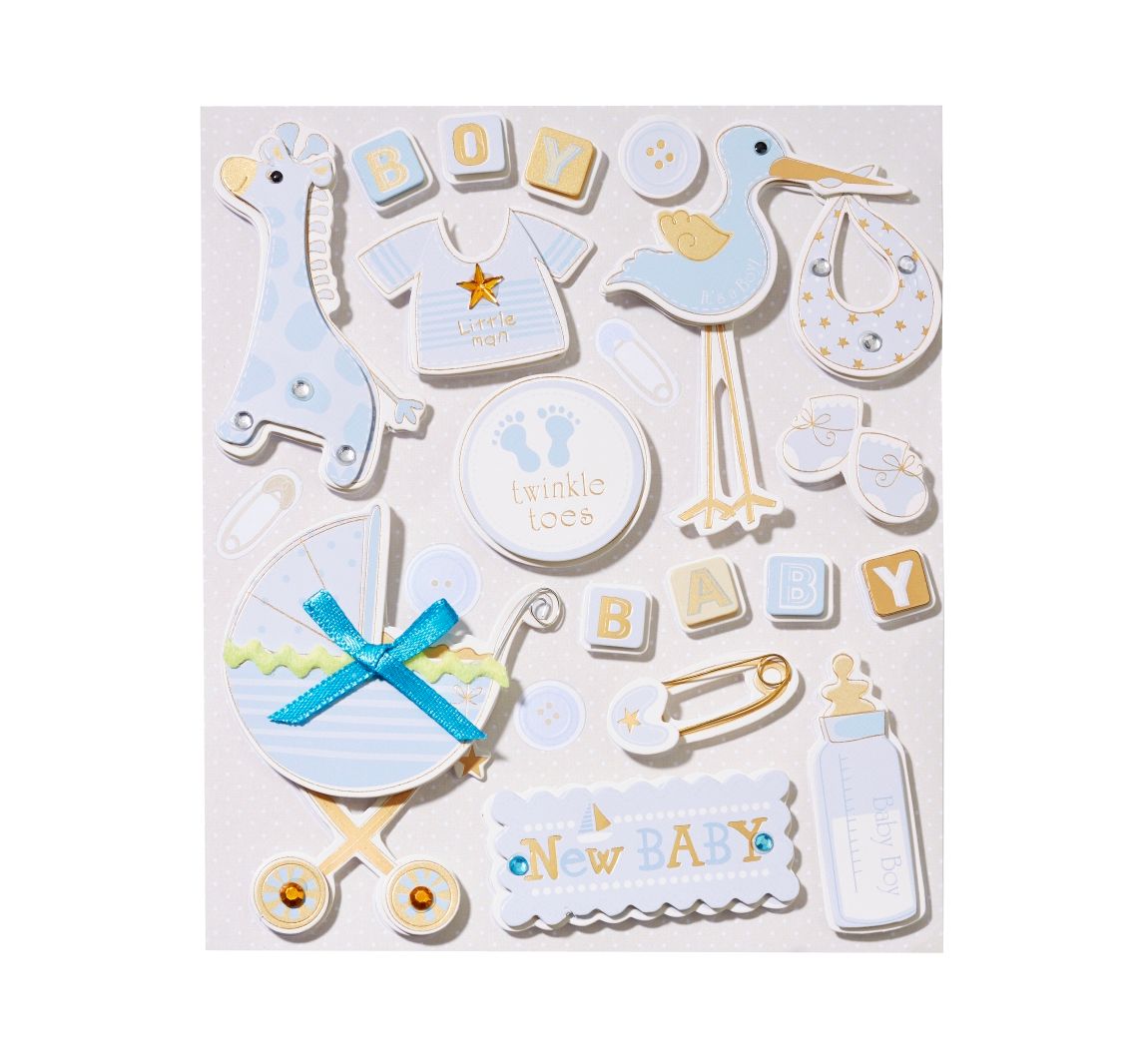 3D Sticker "Baby Boy II"