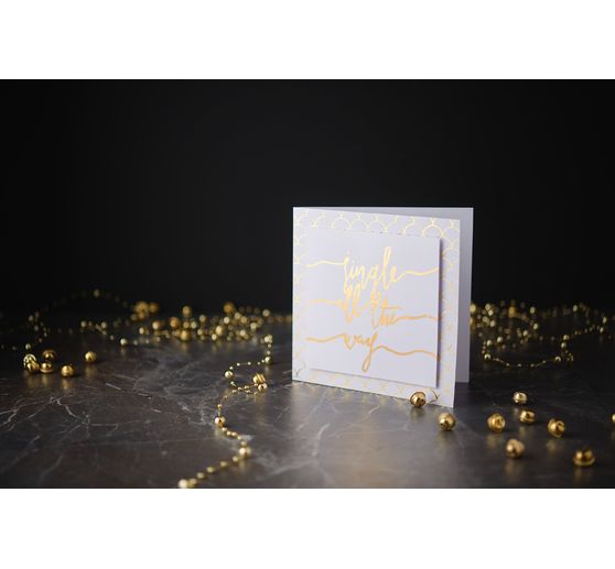Scrapbook block "GOLD