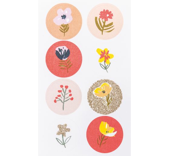 Sticker "Bloemen Hotfoil"