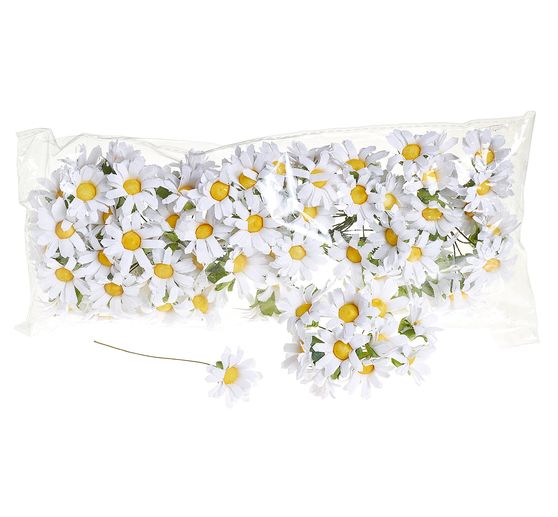 VBS Papieren bloemen, 100 stuks