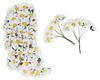 VBS Papieren bloemen, 100 stuks